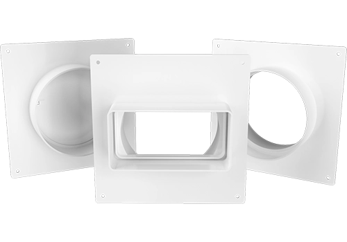 Plastic front plate